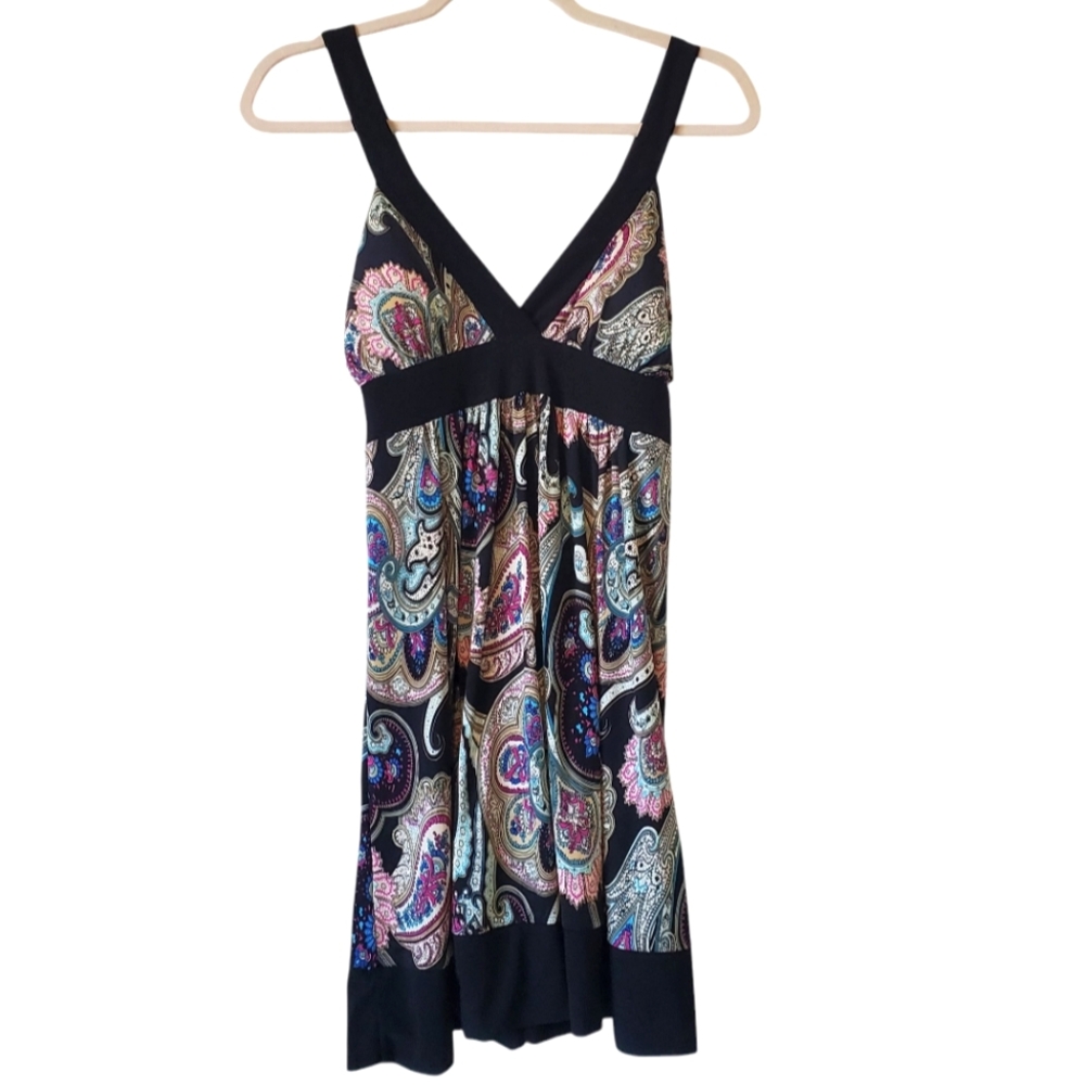 Twenty One Women's Multicolor Paisley Dress